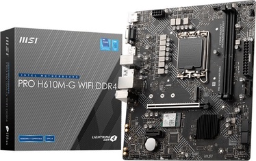 Pagrindinė plokštė MSI Pro H610M-G WIFI DDR4