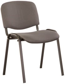 Apmeklētāju krēsls Iso Black (Senc) C38, pelēka