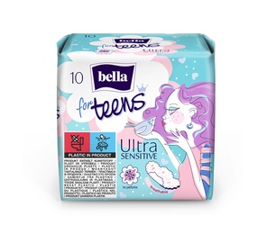 Higiēniskās paketes Bella Teens Ultra Sensitive, 10 gab.