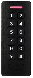 Slēdzene HiSmart Access Control With Keypad & Card Reader TV990306, melna