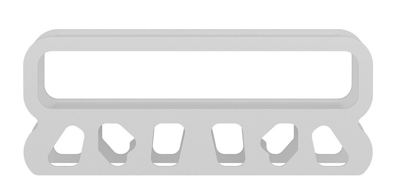 TV-laud Kalune Design Sirius, valge, 119.9 cm x 33.1 cm x 47.5 cm