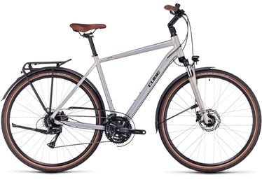Велосипед городской Cube Touring Pro, 28 ″, 20" (50 cm) рама, серебристый/черный