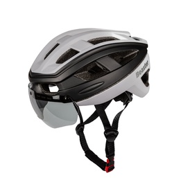 Шлемы велосипедиста универсальный Beaster BS825BL, черный/серый, L