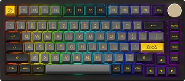 Клавиатура Akko PC75B Plus-S Akko CS Crystal wine Red Английский (US), черный, беспроводная