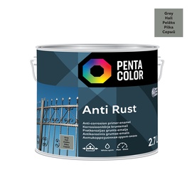 Emailvärv Pentacolor Anti Rust, 2.7 l, hall