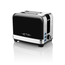 Тостер ETA STORIO 916690020, черный/нержавеющей стали