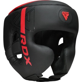 Ķivere RDX Head Guard F6 HGR-F6MR-L, melna/sarkana, L