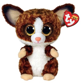 Pliušinis žaislas Meteor Ty Beanie Boo's Lemur, rudas, 15 cm