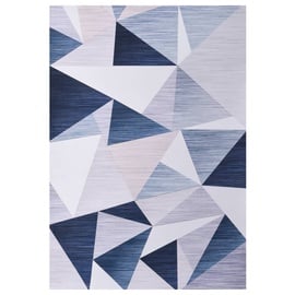 Ковер VLX Printed Rug Multicolour 325345, синий, 160 см x 120 см