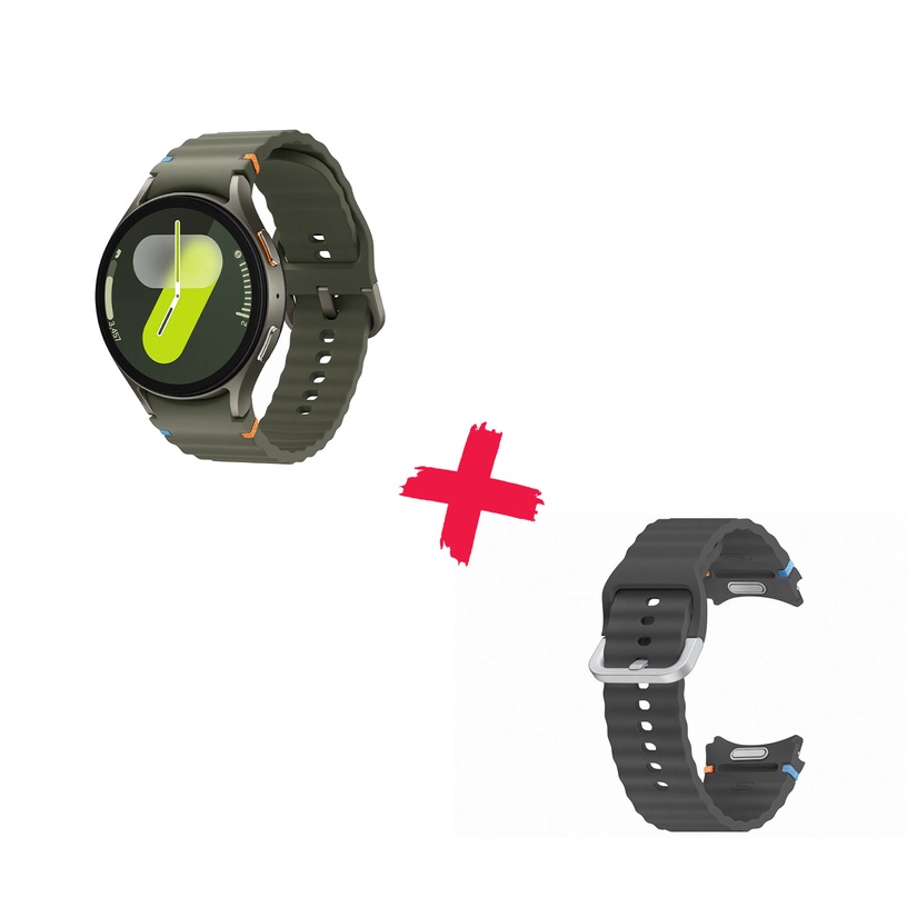 Viedais pulkstenis Samsung Galaxy Watch 7 44mm BT, zaļa