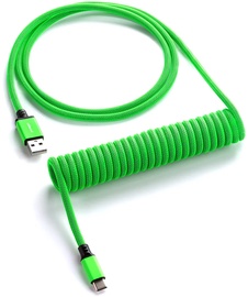 Кабели для клавиатуры Cablemod Classic Coiled Keyboard Cable USB-C / USB Typ-A, зеленый