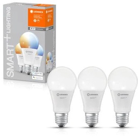LED lampa Ledvance Maināma LED spuldze, balta, E27, 9.5 W, 1055 lm, 3 gab.