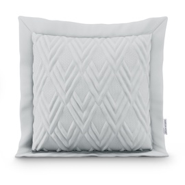 Декоративная подушка AmeliaHome Ophelia, серебристый, 45 см x 45 см