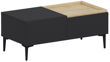 Kafijas galdiņš Kalune Design Mia, antracīta, 91.8 cm x 45 cm x 38.6 cm