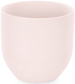 Svečturis AmeliaHome Shire, keramika, Ø 10 cm, gaiši rozā