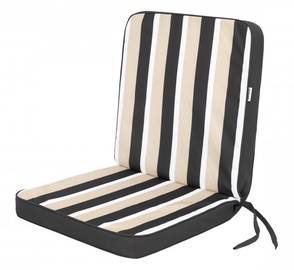 Kėdės pagalvėlė Hobbygarden Sara Ekolen SARGBP7, balta/smėlio/grafito, 52 x 49 cm