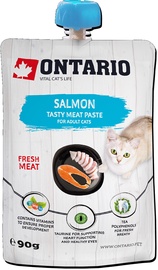 Kārumi kaķiem Ontario Tasty Meat Paste Salmon, 0.09 kg