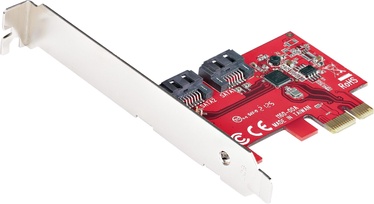Portu paplašināšanas karte StarTech 2P6G-PCIE-SATA-CARD