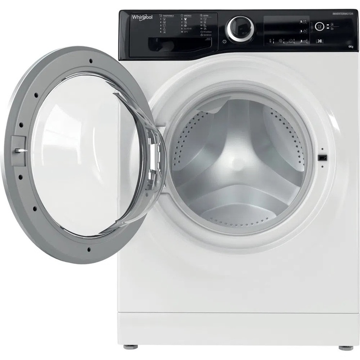 Стиральная машина Whirlpool WRBSB 6228 B EU, 6 кг, белый