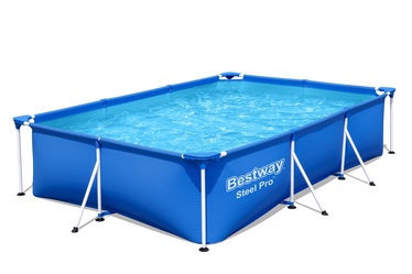 Baseins karkasa Bestway Steel Pro 56411, zila, 3300 l