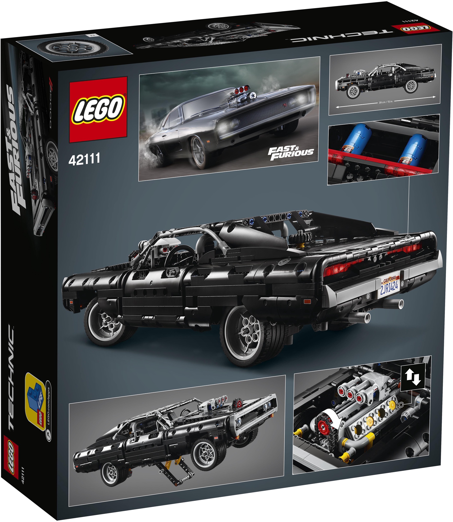 fast and furious dodge charger lego