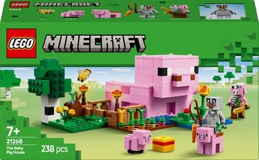 Konstruktor LEGO® Minecraft Beebipõrsa maja 21268, 238 tk