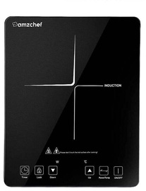 Lauapliit induktsiooni- Amzchef CB16-BK, 2000 W, must