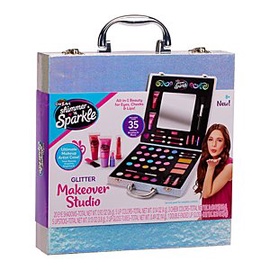 Kosmētikas komplekts Cra-Z-Art Shimmer ‘n Sparkle Glitter Makeover Studio