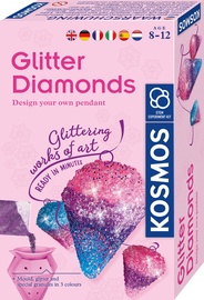 Набор для выращивания кристаллов Kosmos Glitter Diamonds 1KS616946, многоцветный