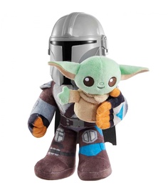 Pliušinis žaislas Mattel Star Wars The Mandalorian And Grogu, įvairių spalvų, 28 cm