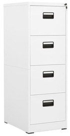 Офисный шкаф VLX 336278, белый, 62 x 46 см x 133 см