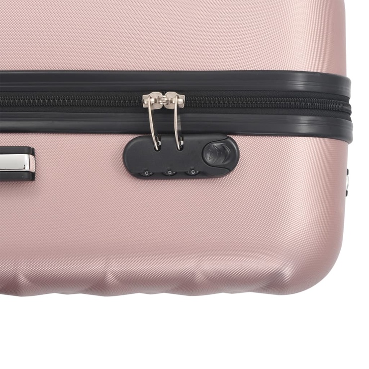 Комплект чемоданов VLX Hardcase 3pcs 91888, розовый, 760 x 480 x 280 мм