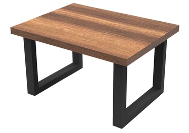 Журнальный столик Kalune Design MN02, коричневый, 80 см x 60 см x 43 см