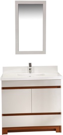 Комплект мебели для ванной Kalune Design Echo 36, кремовый, 54 x 90 см x 86 см