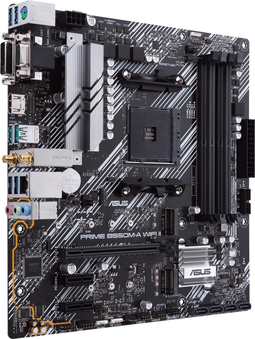 Mātesplate Asus PRIME B550M-A WIFI II