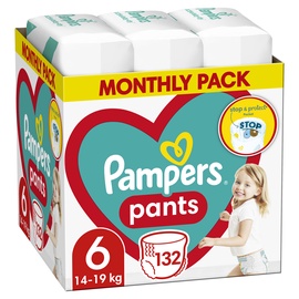 Подгузники Pampers Pants, 6 размер, 132 шт.