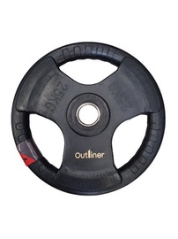 Дисковый вес Outliner Olympic, 25 кг