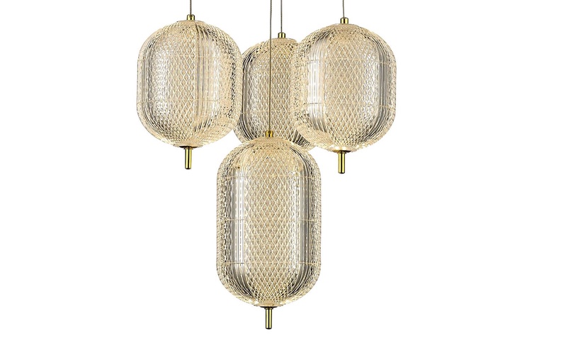 Светильник навесной Domoletti Bright A2360-10, 60 Вт, LED, 3000 °К
