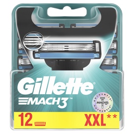 Лезвия Gillette Mach3, 12 шт.