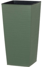 Puķu pods 4Living Eco 612453, zaļa, 350 mm x 350 mm