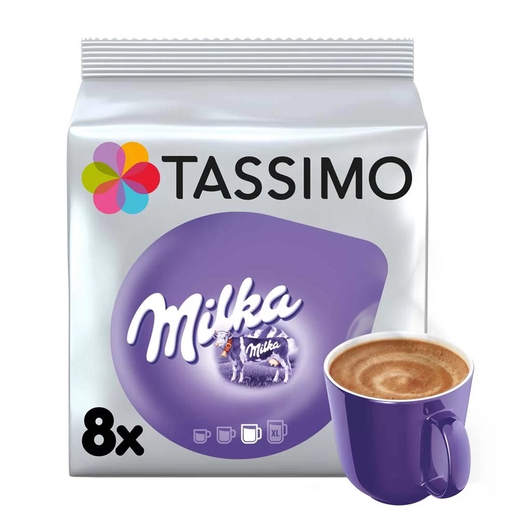 Kuuma šokolaadi kapslid Tassimo Milka T-Disc, 0.24 kg, 8 tk