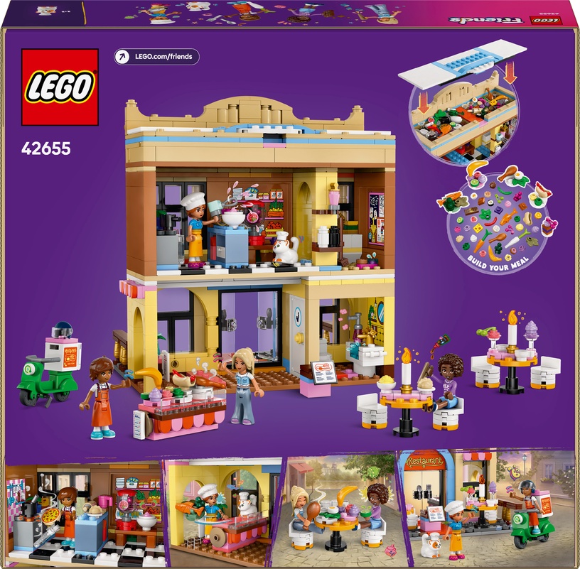 Konstruktor LEGO® Friends Restoran ja kokakool 42655, 896 tk