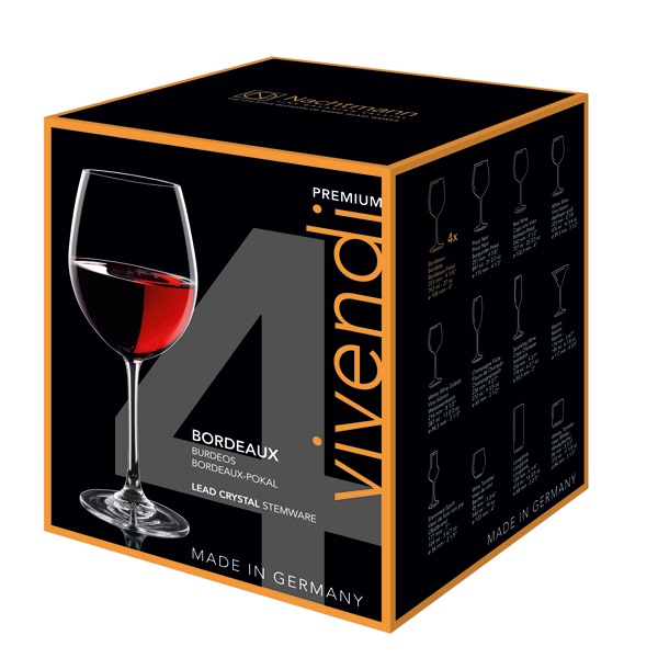 Veiniklaaside komplekt Nachtmann Vivendi, kristall, 0.727 l, 4 tk