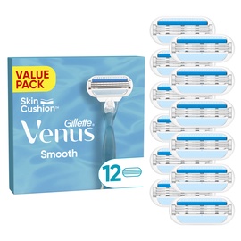 Asmens Gillette Venus Smooth, 12 gab