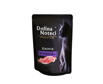 Влажный корм для кошек Dolina Noteci Premium, крольчатина, 0.085 кг