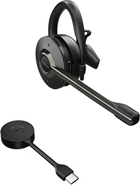 Juhtmeta kõrvaklapid Jabra Engage 55 UC Convertible, must