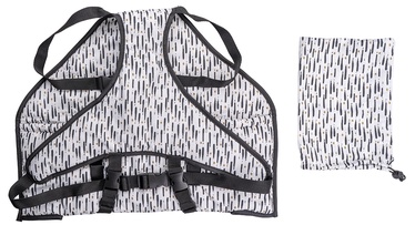 Tūrisma krēsls Zoogi Portable Travel Chair 40140, balta/melna