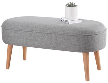 Пуф Hanah Home Lednok 209FLF1195, серый, 100 см x 40 см x 47 см