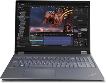 Ноутбук Lenovo ThinkPad P16 Gen 2, Intel® Core™ i7-13850HX, 32 GB, 1 TB, 16 ″, Nvidia RTX 3500 Ada, серый