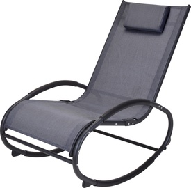 Кресло-качалка, темно-серый, 114 см x 62.5 см x 92.5 см